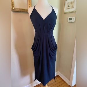 bcbg generation | size small | dark navy summer dress